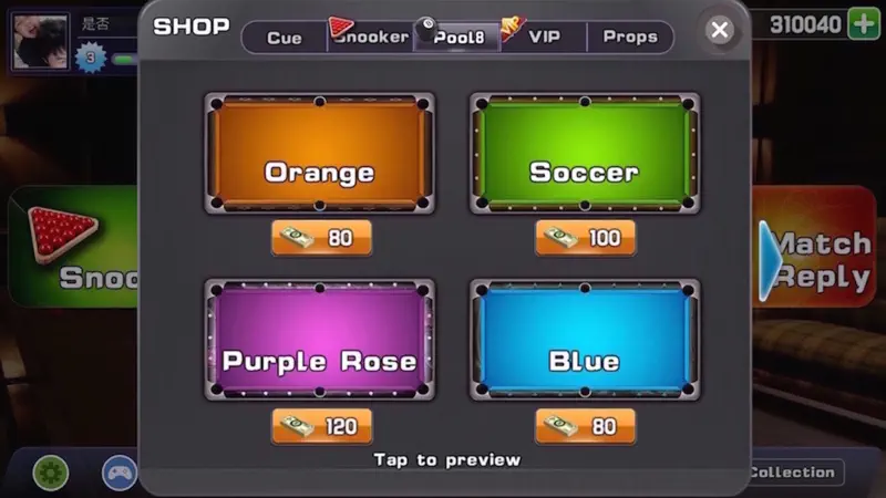 SNOK-World best online multiplayer snooker game! screenshot 4 of 5