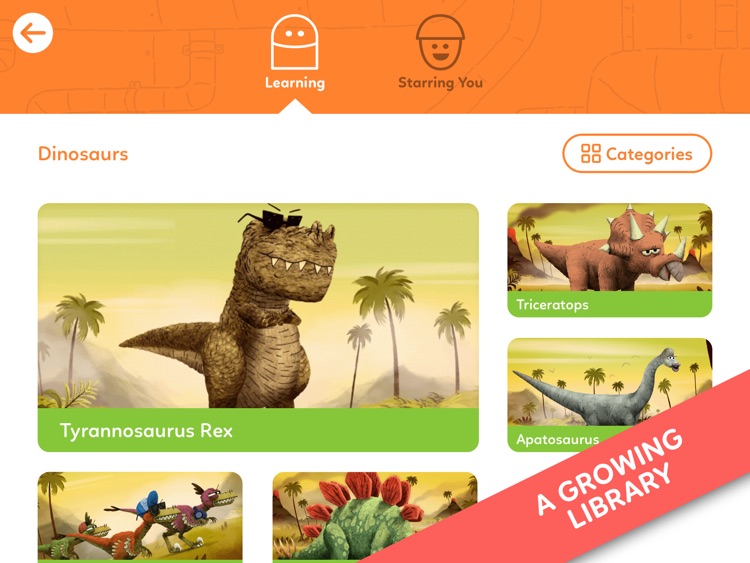 StoryBots – Learning Books, Videos and Games Starring Your Child! screenshot-3