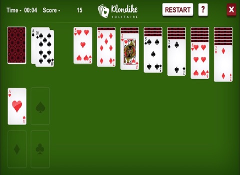 Screenshot #4 pour Le Meilleur Solitaire 2014 - Jeu de Carte mieux que le Poker (Klondike)