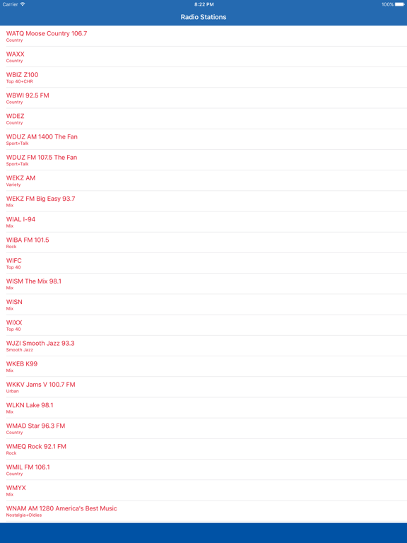 Screenshot #4 pour Radio Channel Wisconsin FM Online Streaming