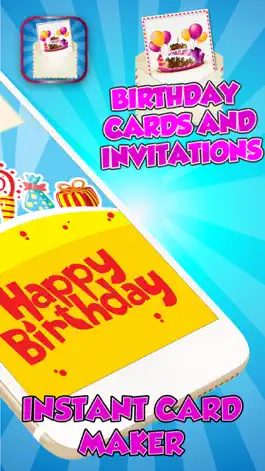 Game screenshot Birthday Party Invitations Maker – Best Collection of Happy B-day Greeting e-Card.s apk
