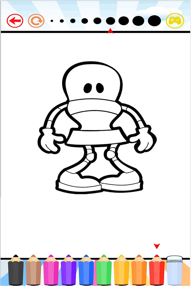 Robot Coloring Book For Kids screenshot 2