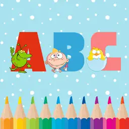 Alphabet ABC Coloring Books Free for Kindergarten and Preschool app icon