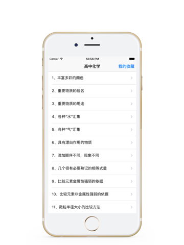 Screenshot #4 pour 高中化学-高考化学知识大全