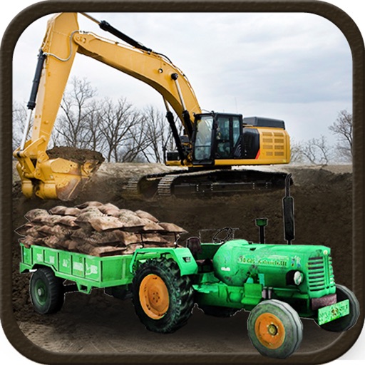 Excavator Construction Simulator 3D Free icon