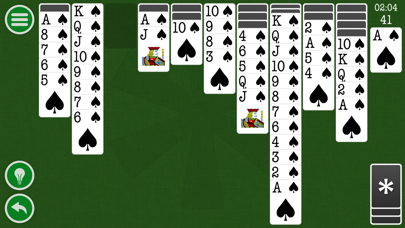 Spider Solitaire Classic Patience Game Free Edition by Kinetic Stars KSのおすすめ画像1