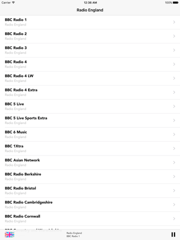 Screenshot #5 pour Radio UK online: England English Internet Radios Stations LIVE