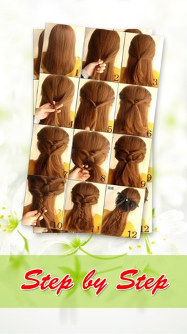 Women Hairstyles Step by Stepのおすすめ画像1