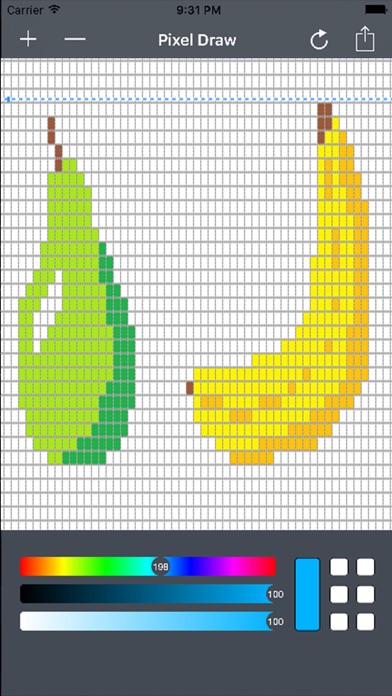 Screenshot #1 pour Pixel Art Editor - Pixel Maker & Drawing Tool