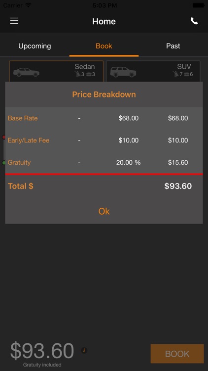 Echo Limousine Customer screenshot-4