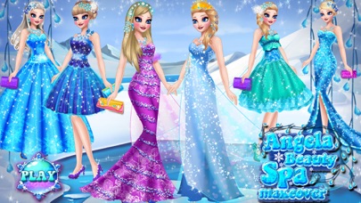 Screenshot #1 pour princesse Angela maquillage spa & habiller