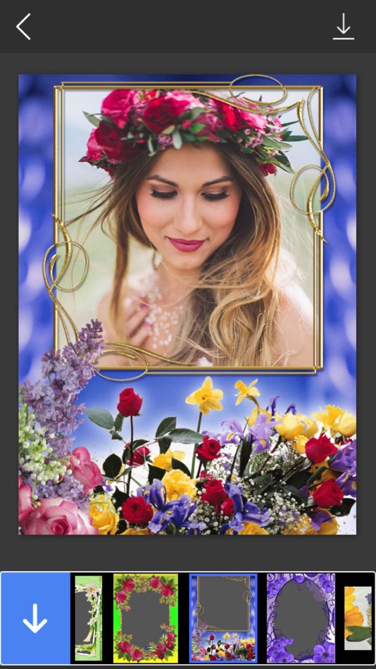 Love Flower Photo Frame - Photo frame editor - 1.0 - (iOS)