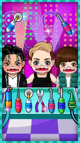 Game screenshot Celebrity Crazy Dentist Teeth Doctor Little Office & Shave Beard Hair Salon Free Kids Games hack