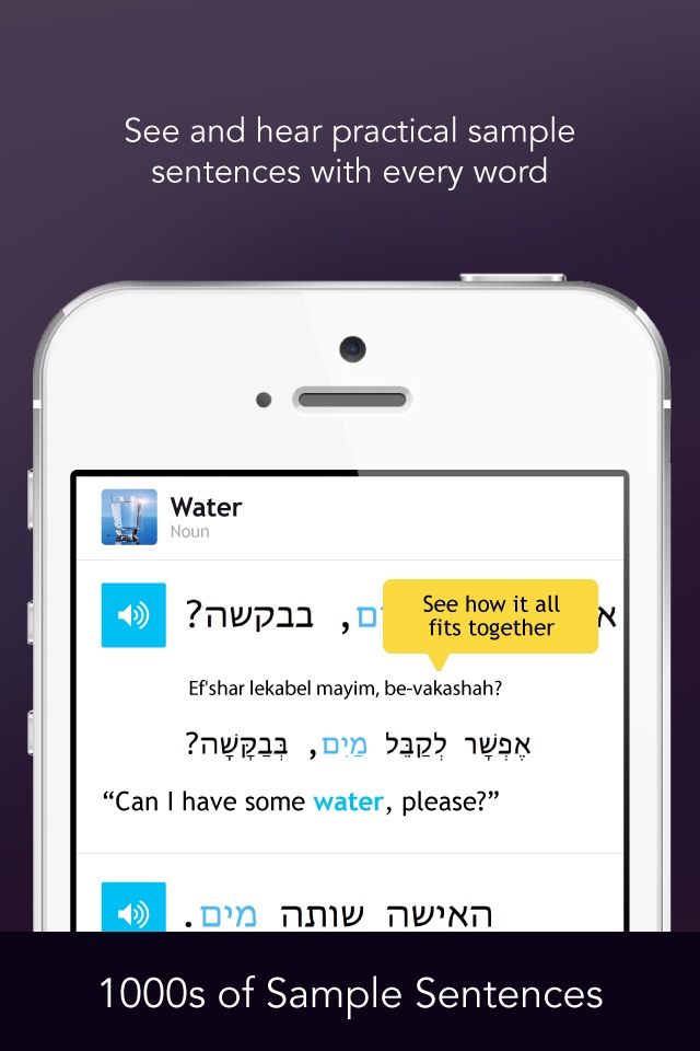 Learn Hebrew - WordPower screenshot 4