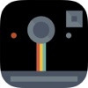 instant camera - impose poster maker with 35mm slr