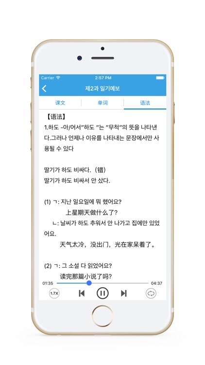 标准韩国语 第三册 - 韩语翻译、韩语语法 screenshot-3