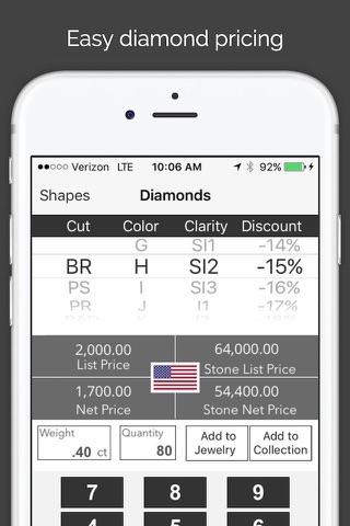 MyJeweler 2 - Diamonds, Jewelry and Metals pricing calculator screenshot 3