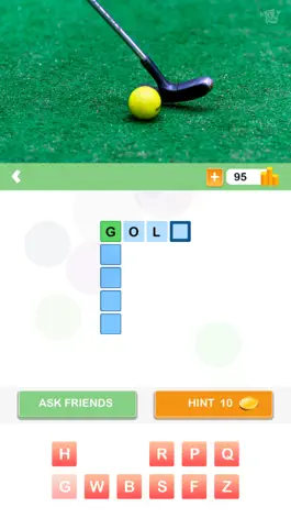 Game screenshot WordKing - Crossword puzzle game! apk