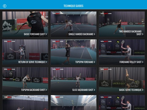 Tennis School - skills and drills videos screenshot 3