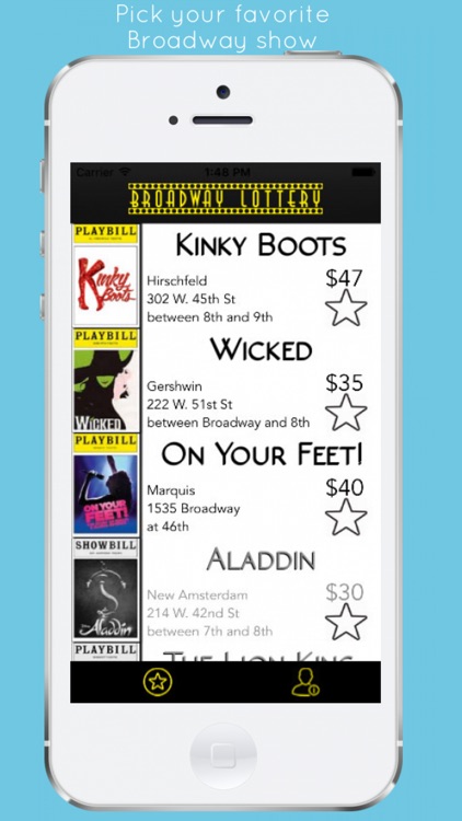 Broadway Lottery