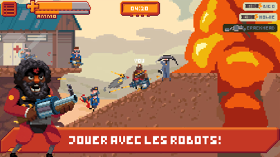 Screenshot #2 pour Gangfort - 2D en ligne de plate-forme de tir