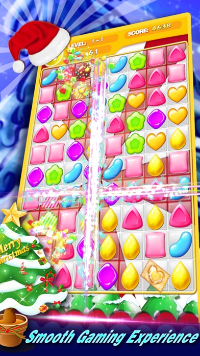 キャンディクリスマス：無料お楽しみマッチ3パズルゲームのおすすめ画像3