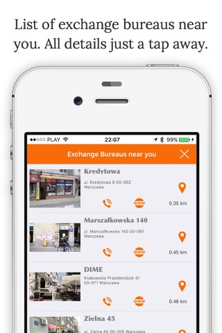 FX Warsaw – currency exchange screenshot 2
