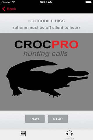 REAL Crocodile Hunting Calls - 7 REAL Crocodile CALLS & Crocodile Sounds! - Croc e-Caller - BLUETOOTH COMPATIBLE screenshot 2