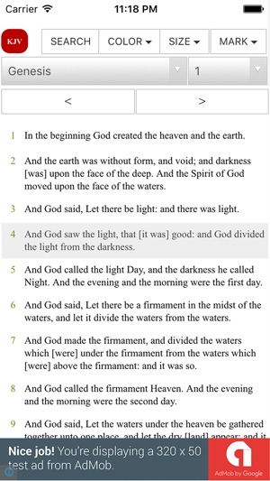 KJV OFFLINE HOLY BIBLE(圖1)-速報App