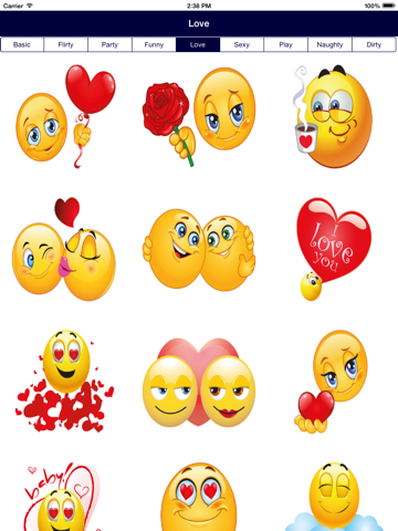 Screenshot #5 pour Adult Sexy Emoji - Dirty and Naughty and Hot Emoji Romantic Texting & Flirty Emoticons