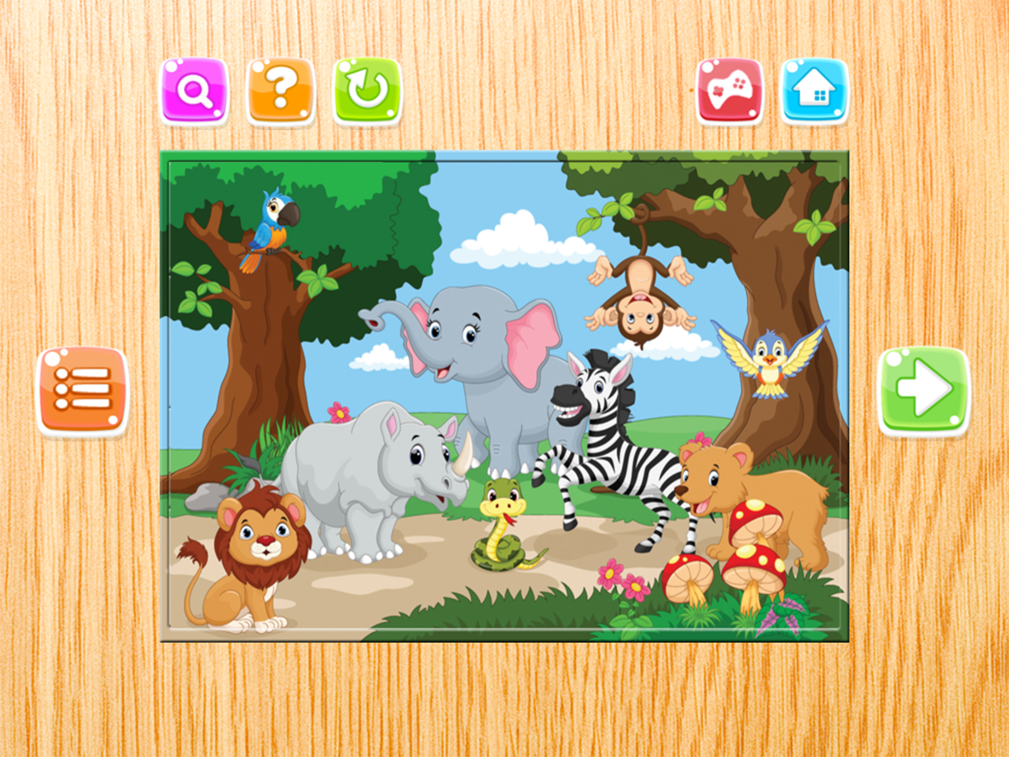 Animals Puzzle Games Free Jigsaw Puzzles for Kids screenshot 10