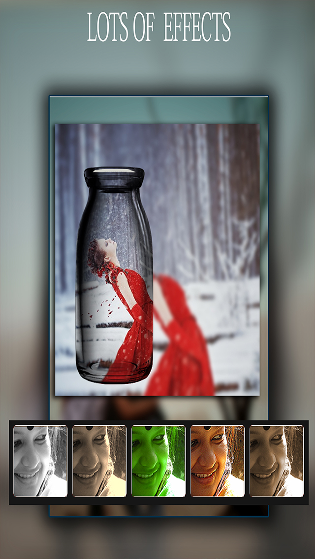 Pip Camera Art Effects - Photo To Canvas Frames and Layout Maker