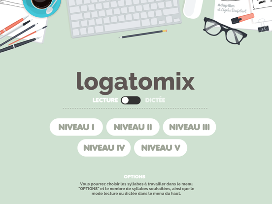 Screenshot #4 pour LOGATOMIX : Atelier syllabique