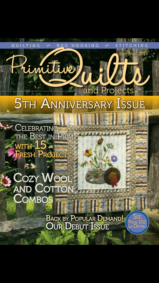 #1. Primitive Quilts and Projects (iOS) 由: Magzter Inc.