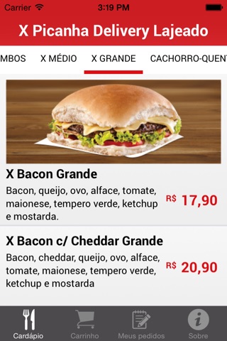 X Picanha Delivery Lajeado screenshot 3