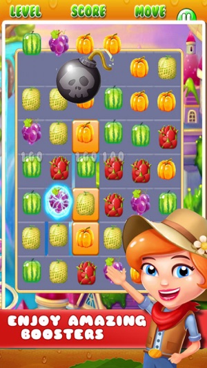 Sugar Fruit: Puzzle Mania Game(圖3)-速報App