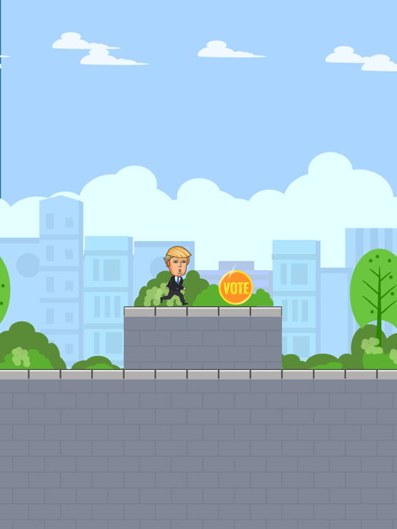 Trump Run In The City - Donald Trump On The Run Games iPad screenshot 4 - Games app