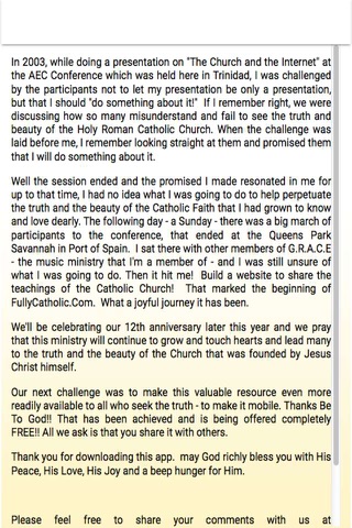 FullyCatholic App screenshot 2