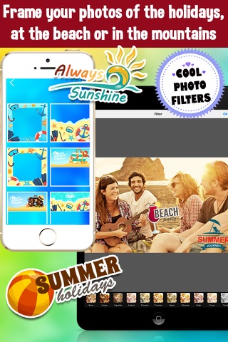 Hot Summer Cool Beach - Summer Candy Photo Frames screenshot 4