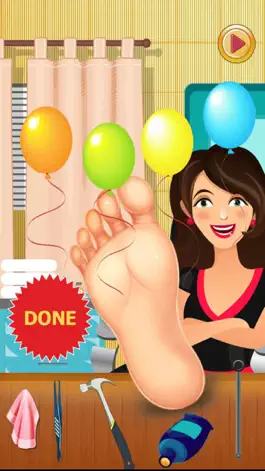 Game screenshot Foot Doctor Clinic - Kids Foot Health Care in Little Dr Hospital apk