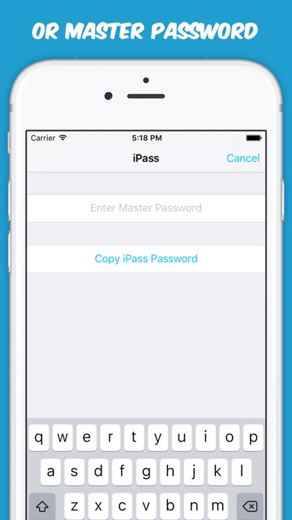 iPass - Password Storage, Without Storage! screenshot-4
