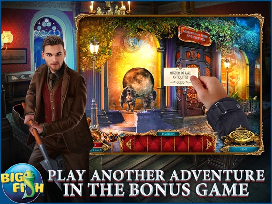 The Curio Society: Eclipse over Mesina HD - A Hidden Object Mystery iPad app afbeelding 4