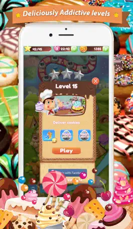 Game screenshot Donut doughnut cinnamon splash match mania hack