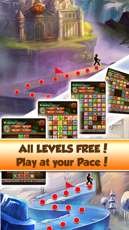 Super Jewel : Egypt Quest Match Game screenshot-4