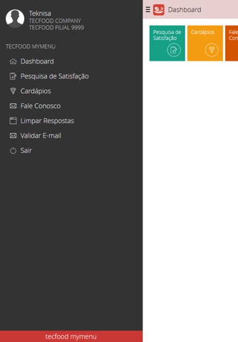 TecFood MyMenu screenshot 2