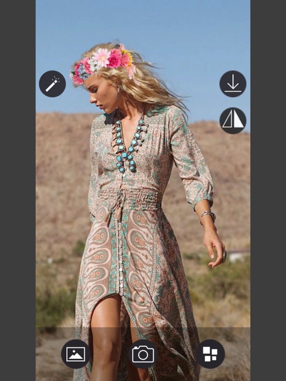 Screenshot #4 pour Lady with Flower crown - Flower crown photo montage with your lovely pose