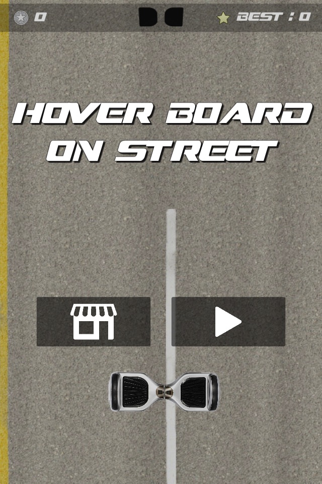 Hoverboard on Street with 2 finger multitouch screenshot 4