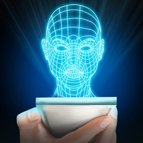 螢幕擷取畫面 (3) Hologram Human Head 3D Prank