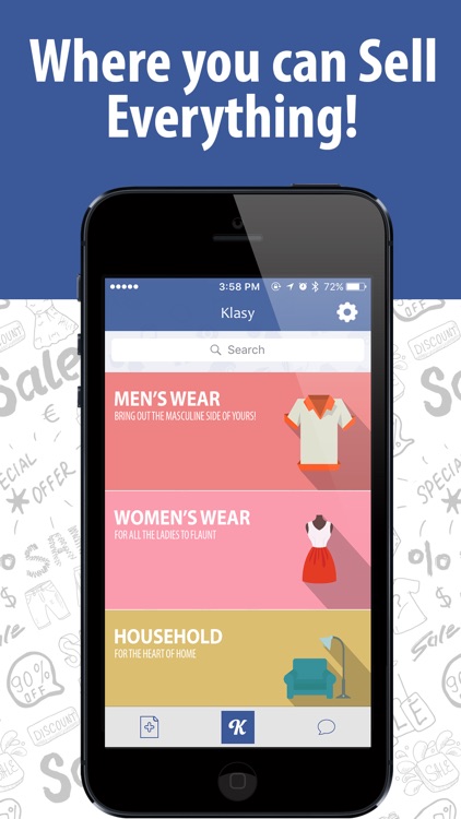 Klasy : Sell, Snap, Chat & Buy