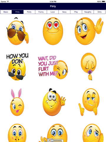 Screenshot #6 pour Adult Sexy Emoji - Naughty Romantic Texting & Flirty Emoticons For Whatsapp,Bitmoji Chatting